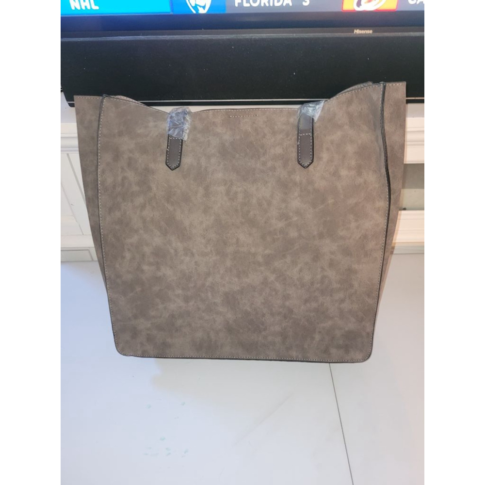 Women's Violet Ray Brown Tote Bag One Size - Picture 2 of 5